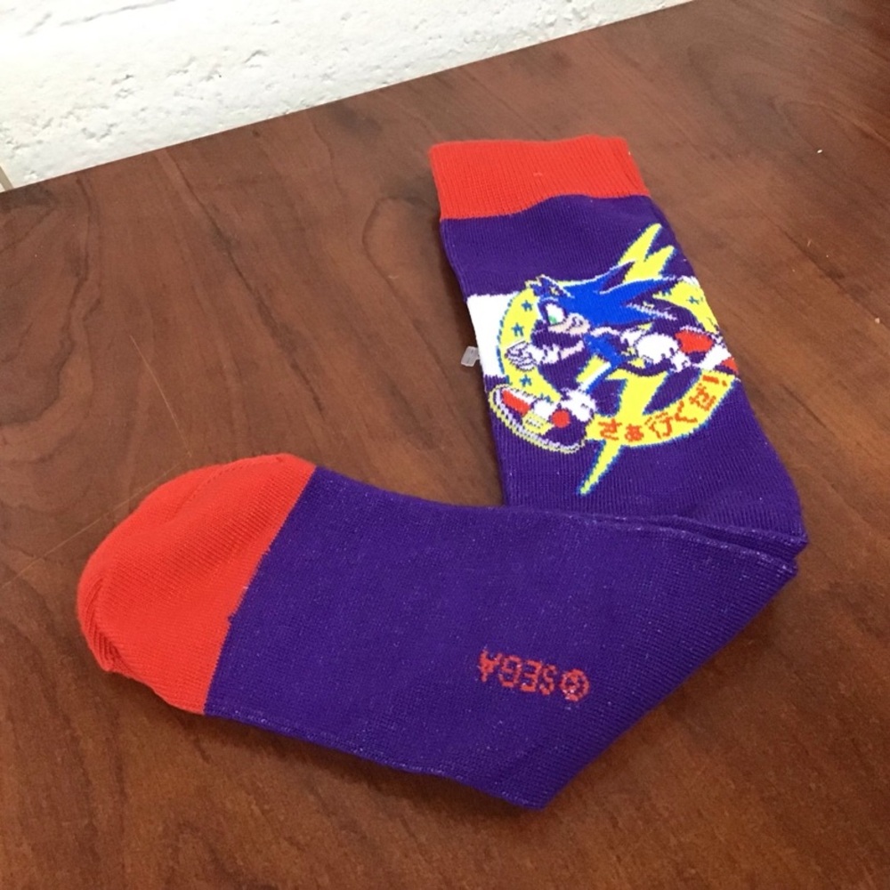 New vintage sonic the hedgehog Socks